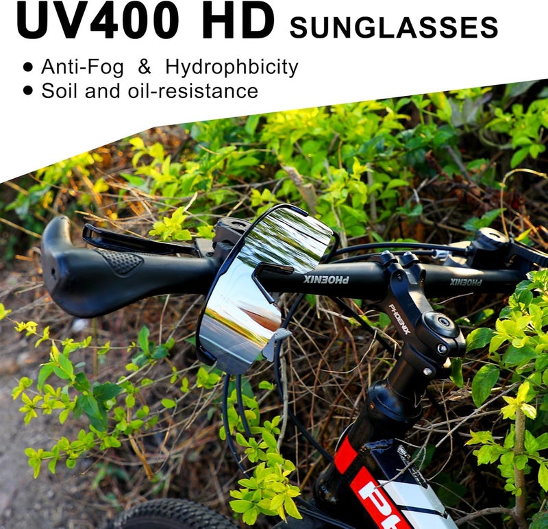 BangLong Polarized Sports Sunglasses for Men Women - UV Protection Sun Glasses for Running Baseball Cycling Bike Fishing - Image 3